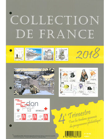 Collection de France 4ème trimestre 2018