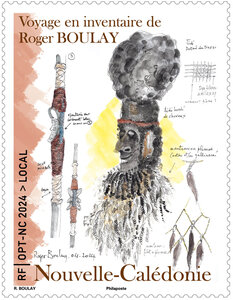 Timbre Nouvelle Calédonie - Roger Boulay