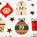 Stickers Calendrier de l'Avent - Cadeaux de Noël