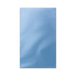 Lot de 50 sachet alu mat bleu glacé 250x180 mm