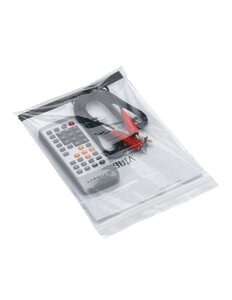 (1 paquet  1000 sacs) sachet transparent à fermeture zip 50 µ 150 x 250