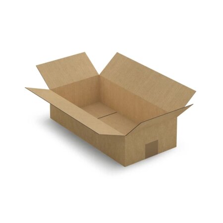 Carton d'emballage 40 x 20 x 10 cm - Simple cannelure
