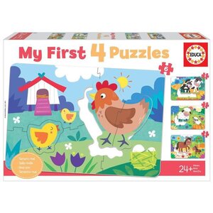 My First Puzzle - Meres et bébés a la ferme