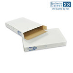 Lot de 10 Boîtes Pochettes Carton XS - hauteur 3cm - format 140x225 mm