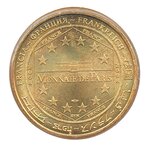 Mini médaille monnaie de paris 2008 - jetons touristiques