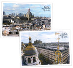 Lot de 6 cartes postales - Toits de Paris - Opéra de Paris