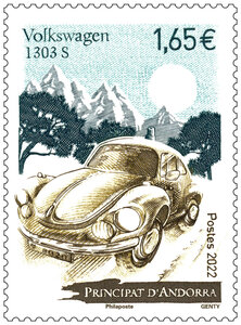 Timbre Andorre - Volkswagen 1303 S