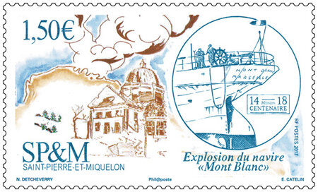 Saint-Pierre-et-Miquelon - Explosion Halifax