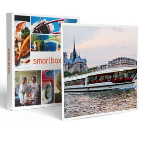 SMARTBOX - Coffret Cadeau Découverte de Paris lors d’un dîner croisière Prestige sur la Seine pour 2 adultes -  Gastronomie
