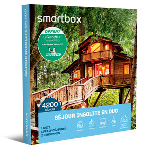 SMARTBOX - Coffret Cadeau Séjours insolite en duo MICHELIN -  Séjour