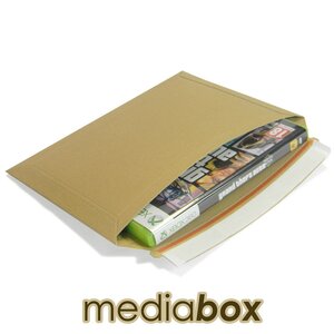 Lot de 500 enveloppes carton media-box compatible lettre suivie / lettre max la poste