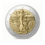 Jeux olympiques de paris 2024 - monnaie de 2€ commémorative bu - 1/5