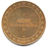 Mini médaille monnaie de paris 2007 - l’ile d’aix