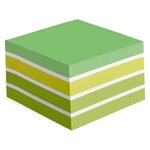 3M Post-it Bloc cube, vert pastel, 76 x 76 mm POST-IT