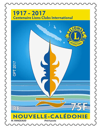 Nouvelle Calédonie - 100 ans du Lions Club International
