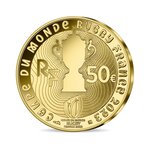 Coupe du Monde de Rugby France 2023 - Monnaie de 50€ Or 1/4oz