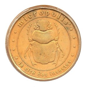 Mini médaille monnaie de paris 2007 - micropolis