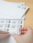 Lot de 240 étiquettes pour timbres - Jet d'encre - J8159-10