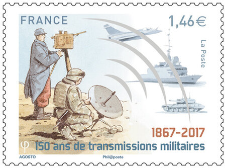 Timbre - Transmissions militaires
