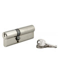 THIRARD - Cylindre de serrure double entrée SA UNIKEY (achetez-en plusieurs  ouvrez avec la même clé)   35x60mm  3 clés  nickelé