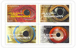 Carnet - Les animaux nous regardent - 12 timbres autocollants