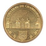 Mini médaille monnaie de paris 2008 - château de chambord