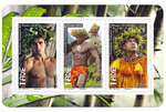 Polynésie Française - Carnet Tane - 6 timbres autocollants