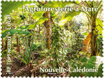 Timbre Nouvelle Calédonie - Agroforesterie à Mare