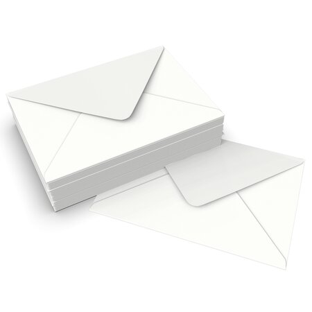 Lot de 100 enveloppe blanche 162x229 mm (c5)