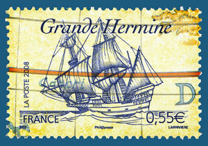 Carte postale prétimbrée - Grande Hermine - International
