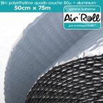 Lot de 20 rouleaux de film bulle d'air largeur 50cm x longueur 75m  - gamme air'roll isotherme