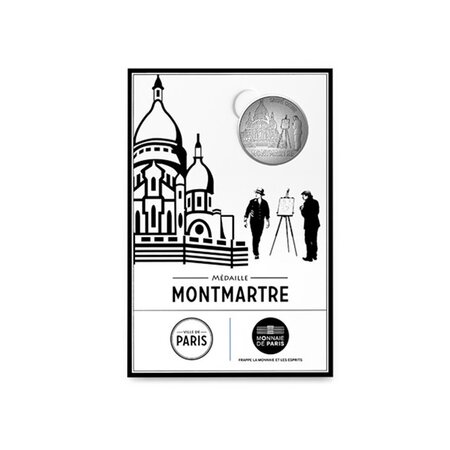 Mini médaille Monnaie de Paris 2016 - Montmartre