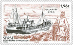Timbre Saint Pierre et Miquelon - Le Galantry