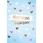 Carte félicitations les amoureux - draeger paris
