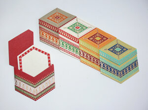 Mini enveloppe et carte Taj/Tarang Classique 5 pièces