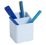 Pot À Crayons Pen-cube Aquarel - Bleu Pastel - X 10 - Exacompta