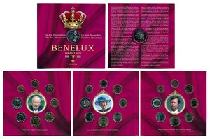 Coffret série euro BU Benelux 2011 (les trois Monarchies)