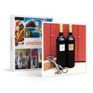 SMARTBOX - Coffret Cadeau Coffret 2 bouteilles de bordeaux rouge du Château Sainte Barbe -  Gastronomie