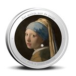 Médaille cupro-nickel Johannes Vermeer