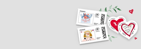 Découvrez notre sélection de timbres pour personnaliser vos faire-part
